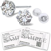 Amazon | 計0.4ct/Pt/HG UP/I1/GD UP 【ソーティング付】 中央